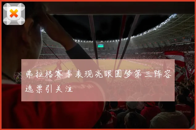 弗拉格赛季表现亮眼圆梦第三阵容选票引关注
